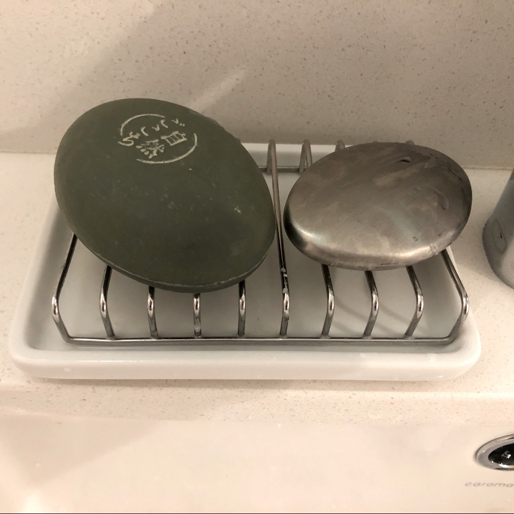 MUJI Soap Tray, Dish, and Soap